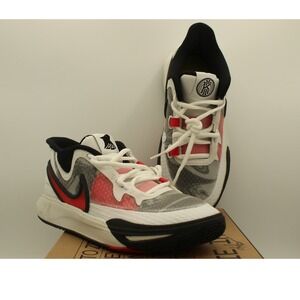 Kyrie 8 Go (GS) White/University Red 6.5 Women 5Y‎ DQ8076-100 NEW